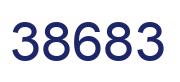 Número 38683 imagen azul