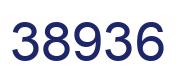 Number 38936 blue image