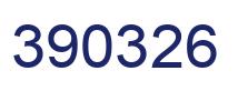 Número 390326 imagen azul
