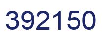 Número 392150 imagen azul
