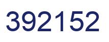 Número 392152 imagen azul
