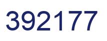 Número 392177 imagen azul