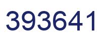 Número 393641 imagen azul