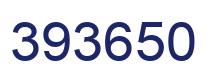 Number 393650 blue image