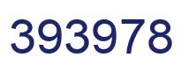 Number 393978 blue image