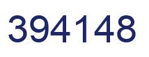 Number 394148 blue image