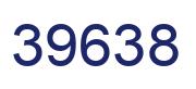 Number 39638 blue image