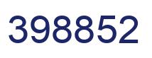 Number 398852 blue image