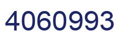 Número 4060993 imagen azul