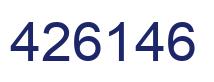 Número 426146 imagen azul