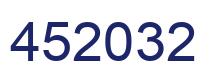 Número 452032 imagen azul