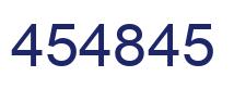 Number 454845 blue image