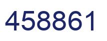 Número 458861 imagen azul