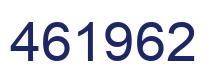 Number 461962 blue image