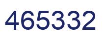 Número 465332 imagen azul