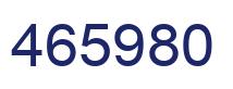 Número 465980 imagen azul