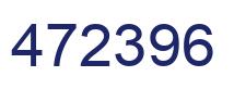 Number 472396 blue image
