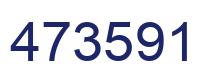 Number 473591 blue image