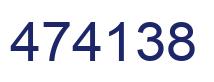 Número 474138 imagen azul