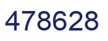 Number 478628 blue image
