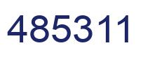 Número 485311 imagen azul