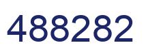 Number 488282 blue image