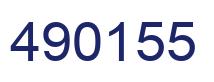 Número 490155 imagen azul