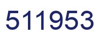 Número 511953 imagen azul