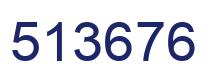 Número 513676 imagen azul
