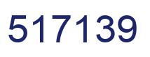 Número 517139 imagen azul