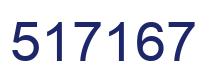 Número 517167 imagen azul