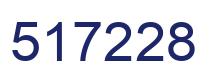 Número 517228 imagen azul