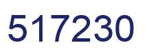 Número 517230 imagen azul