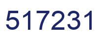 Número 517231 imagen azul