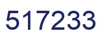 Número 517233 imagen azul