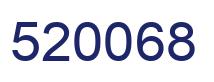 Número 520068 imagen azul