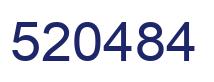 Número 520484 imagen azul