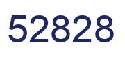 Number 52828 blue image