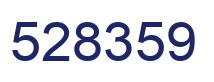 Number 528359 blue image