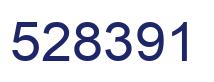 Number 528391 blue image