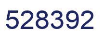 Number 528392 blue image