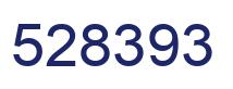 Number 528393 blue image