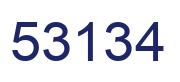 Número 53134 imagen azul