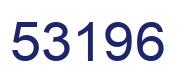 Number 53196 blue image