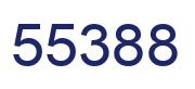 Number 55388 blue image