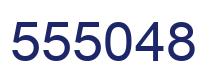 Number 555048 blue image