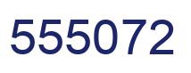 Number 555072 blue image