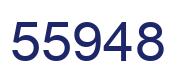 Número 55948 imagen azul