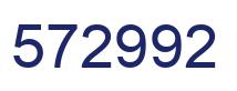 Número 572992 imagen azul