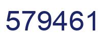 Número 579461 imagen azul